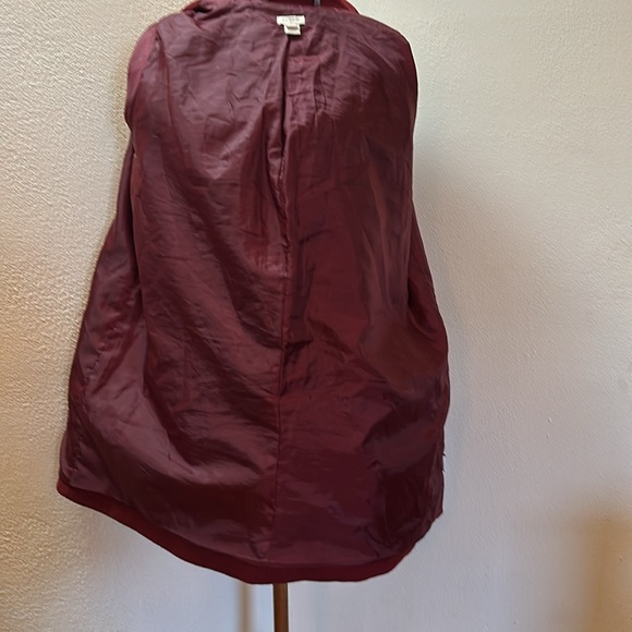 J.Crew Red Cocoon Womens Coat Size 8 - Picture 10 of 11